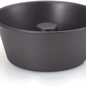 Forma de Pudim Antiaderente em Alumínio Cor Preta